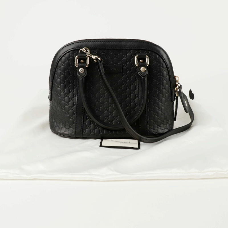 GUCCI 圓頂迷你手提單肩包 449654-0