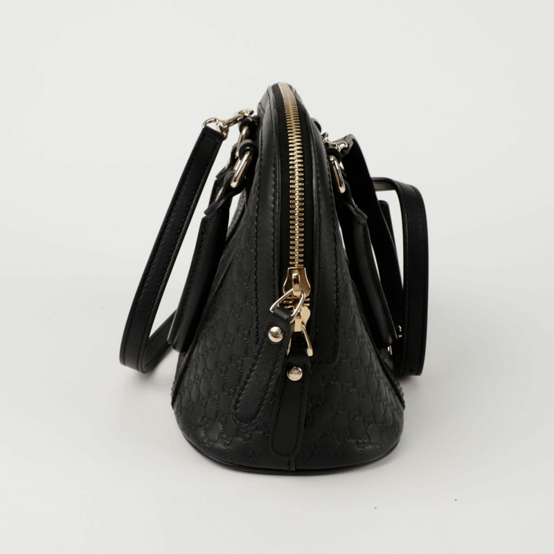 GUCCI 圓頂迷你手提單肩包 449654-2