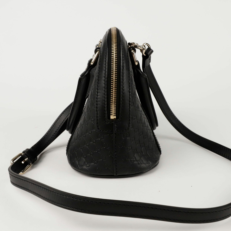 GUCCI 圓頂迷你手提單肩包 449654-5