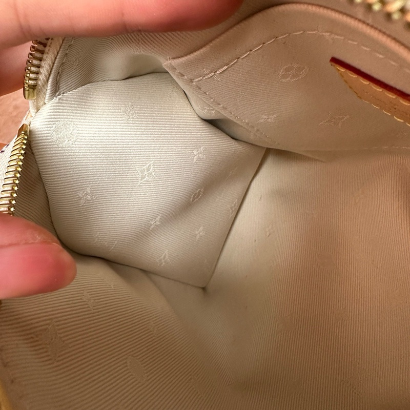 LV Speedy 白牛仔帆布收藏級Speedy20航海系列 ，單寧布单肩、斜挎包-3
