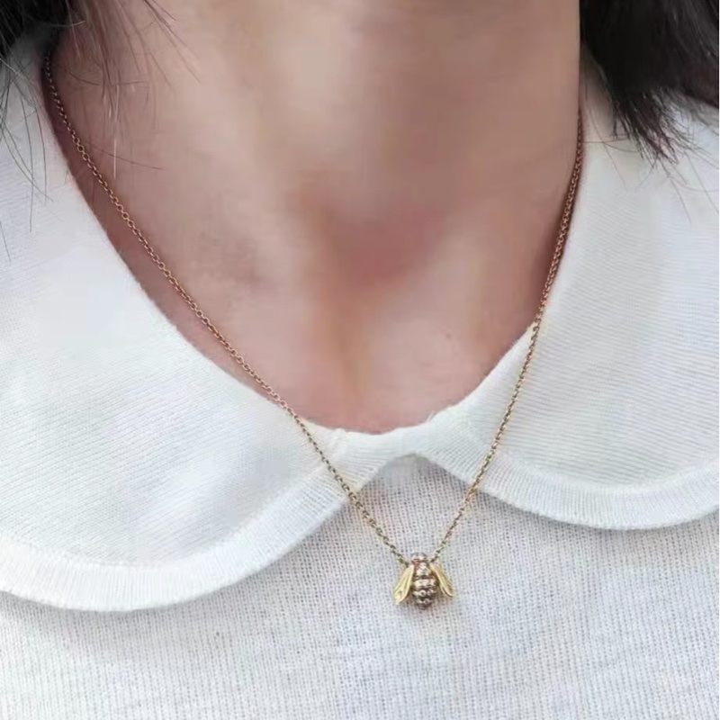 Dior迪奥 Joaillerie高珠系列 小蜜蜂项链-8