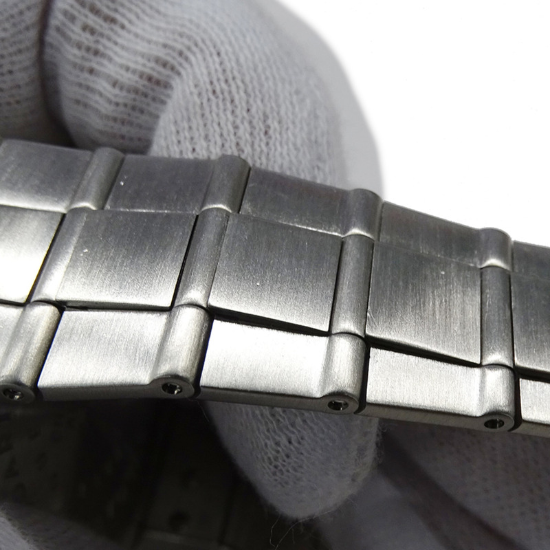 寶格麗 Diagono Sport 男士自動計時腕錶，不鏽鋼材質，AT，CH35S，銀/黑色，拋光-10