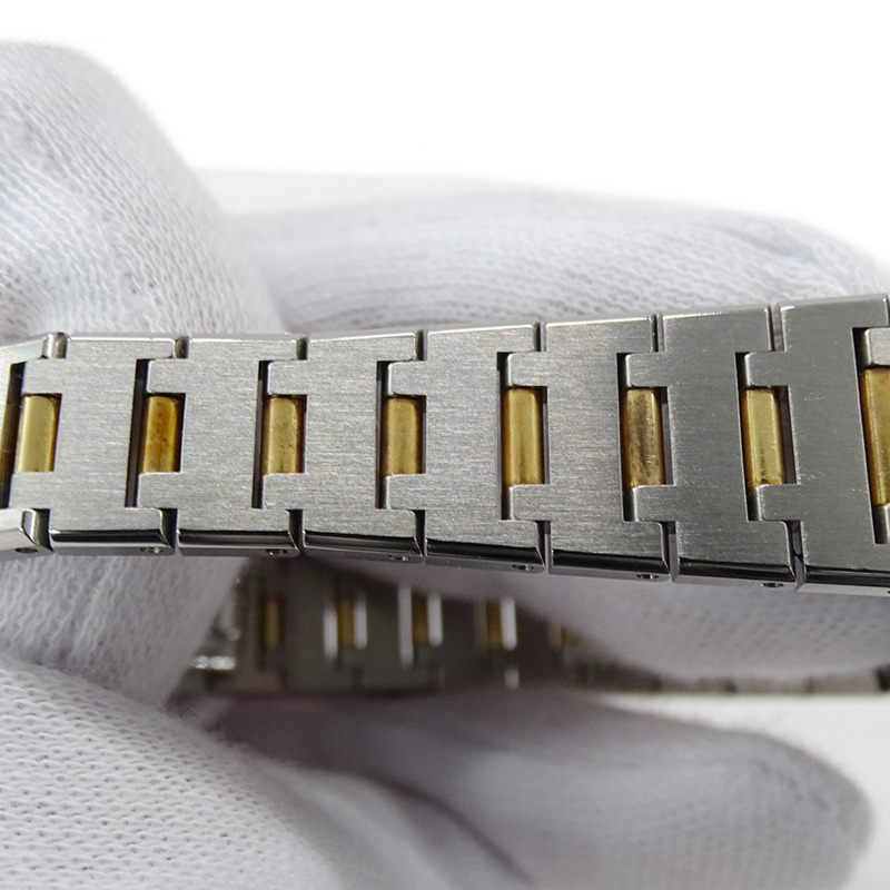 寶格麗女士腕錶，品牌：日期石英QZ不銹鋼SS鍍金YG BB26SGD，拋光-9