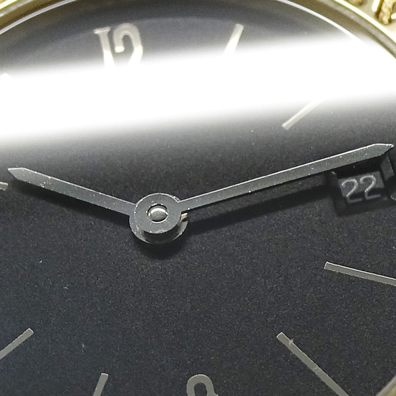 寶格麗女士腕錶，品牌：日期石英QZ不銹鋼SS鍍金YG BB26SGD，拋光-10