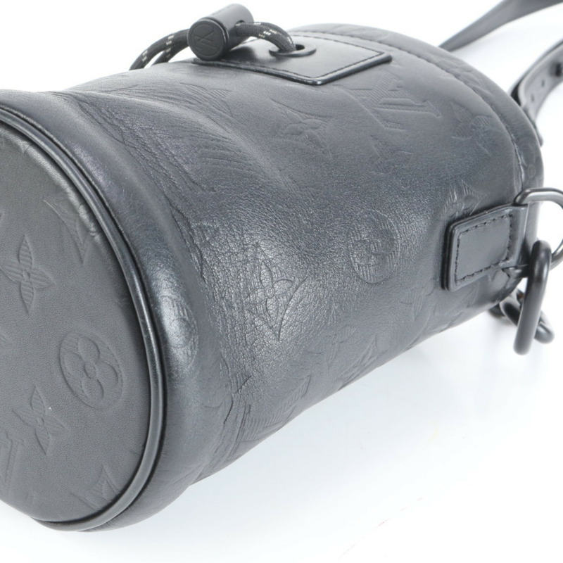 路易威登 Monogram Shadow Chalk Nano M44628 女士皮革單肩手提包-4