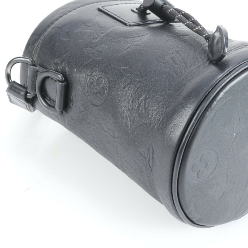 路易威登 Monogram Shadow Chalk Nano M44628 女士皮革單肩手提包-6