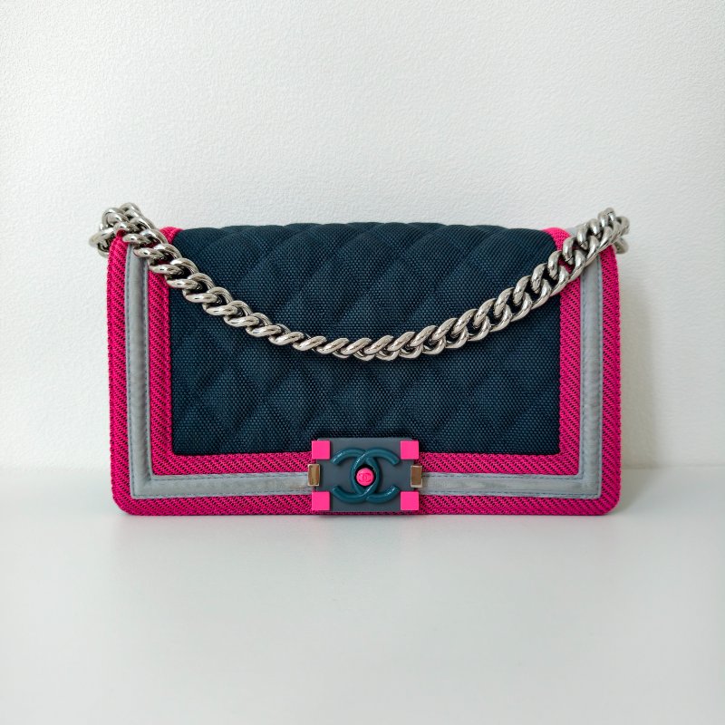 Chanel 香奈兒 Leboy 口蓋包 22開-0