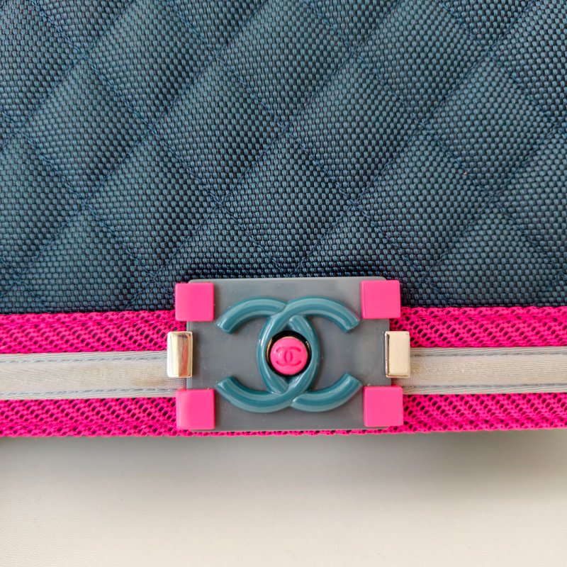 Chanel 香奈兒 Leboy 口蓋包 22開-16