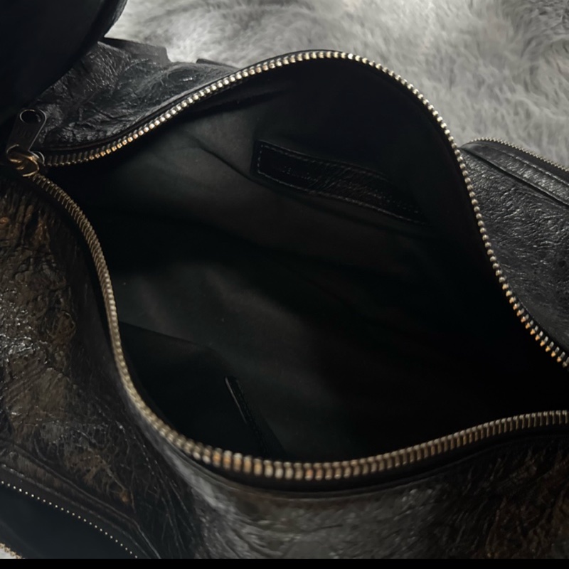 BALENCIAGA MEN'S SUPERBUSY SLING BAG SMALL IN BLACK-8