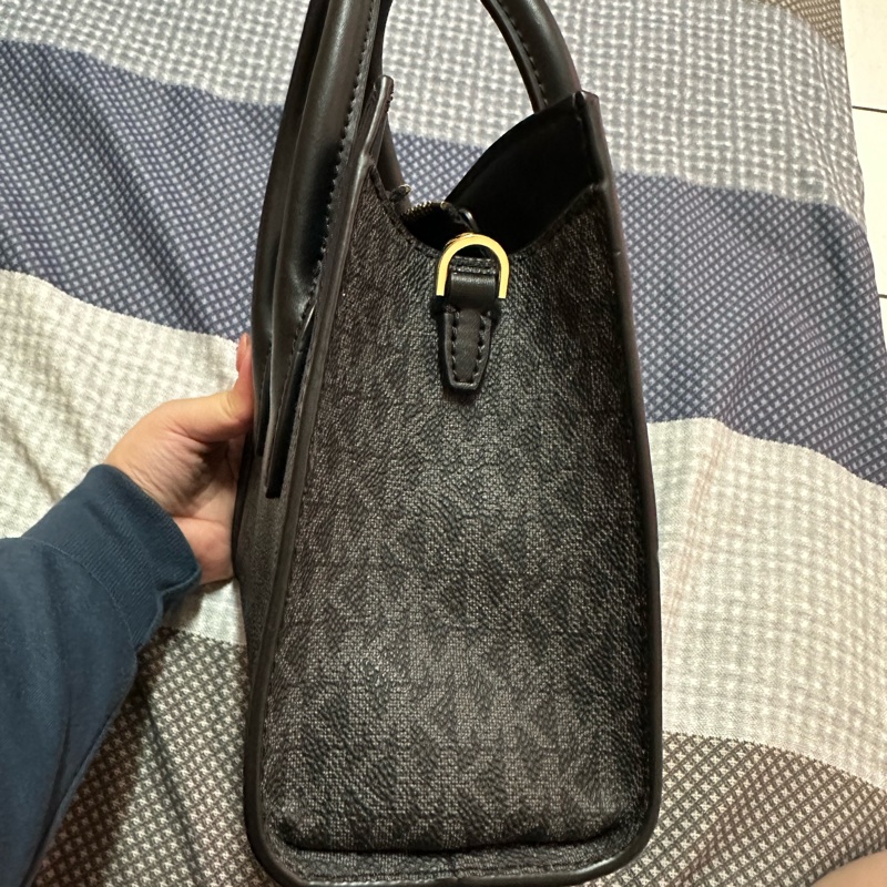 Michael Kors Gabby Small Top Zip Curve Satchel Crossbody Bag-6