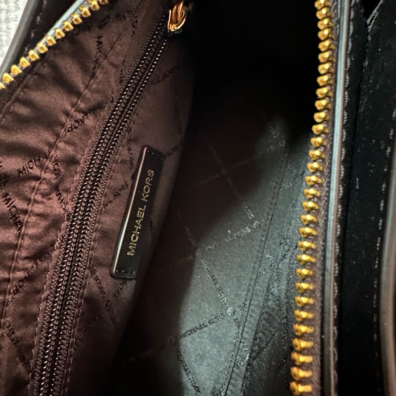 Michael Kors Gabby Small Top Zip Curve Satchel Crossbody Bag-10