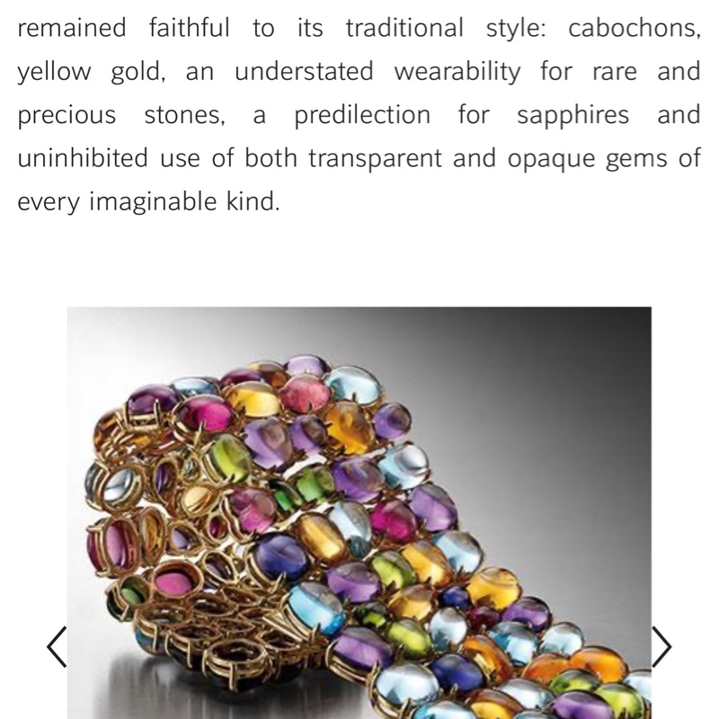 Bvlgari宝格丽 TAPATINO系列 高珠多彩宝手镯/手链-7