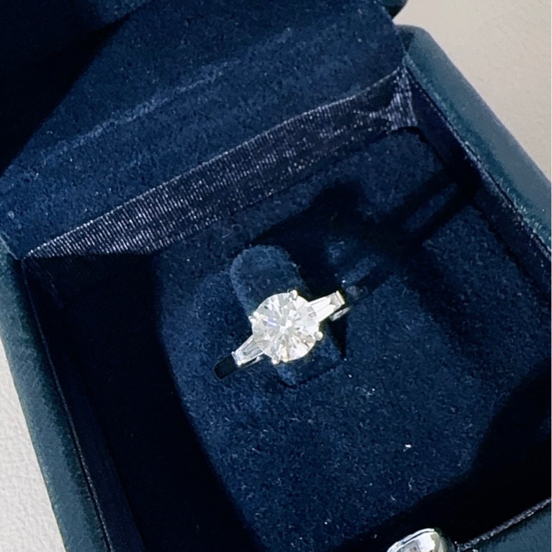 Graff格拉夫 promise系列 三石（三生三世）圆钻款钻石戒指-1