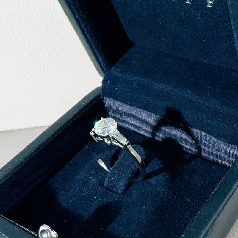 Graff格拉夫 promise系列 三石（三生三世）圆钻款钻石戒指-3