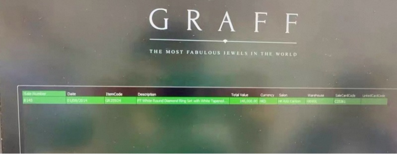 Graff格拉夫 promise系列 三石（三生三世）圆钻款钻石戒指-7