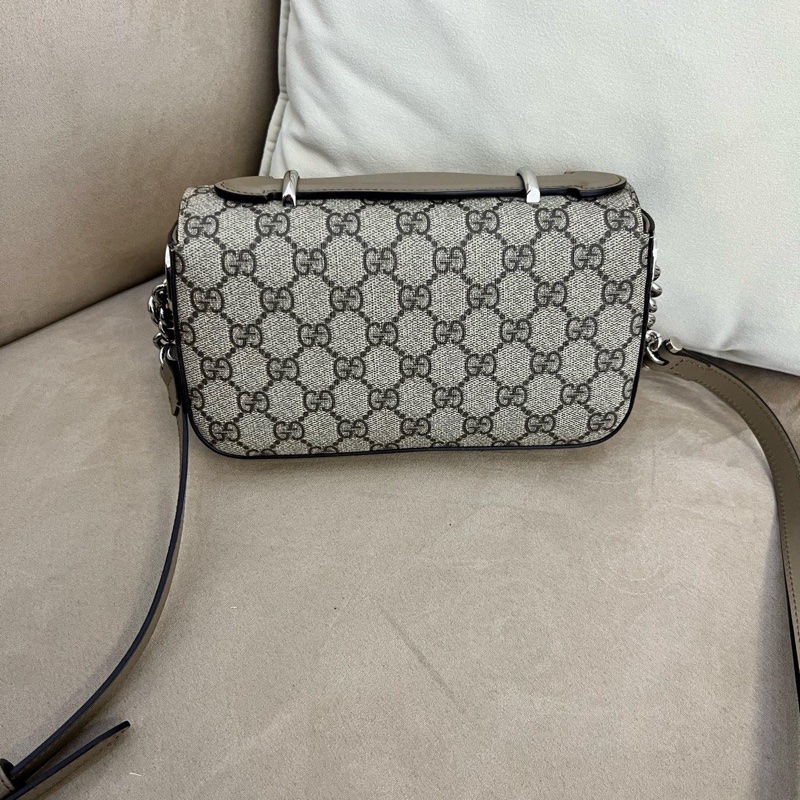 Gucci雙G單肩斜挎包-1