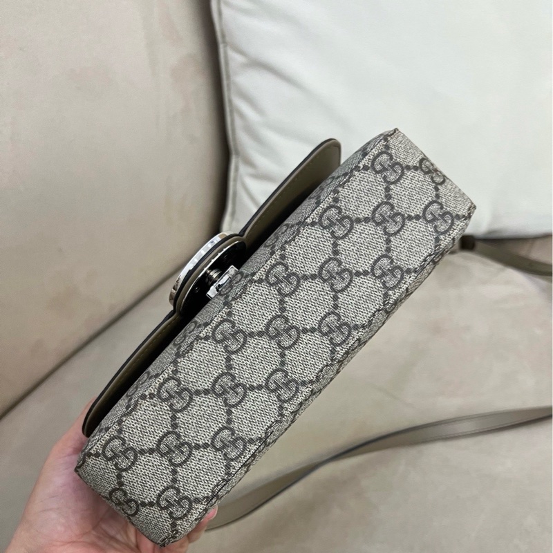 Gucci雙G單肩斜挎包-3