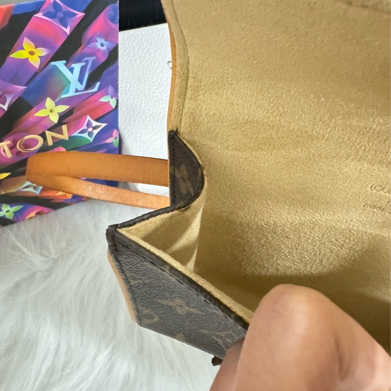 lv 經典老花 胸口包 腰包 斜背包-16