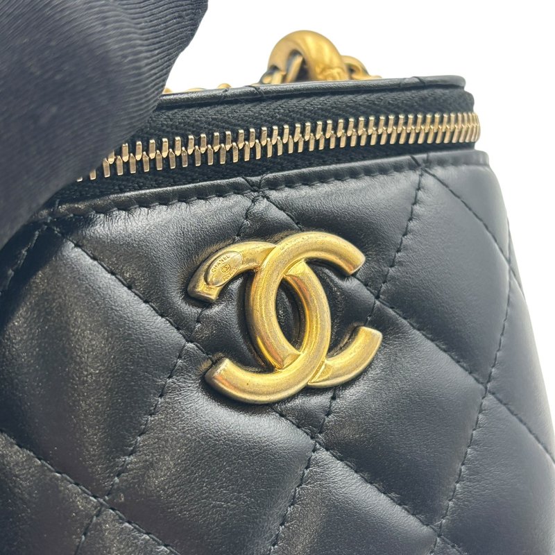 【美收精品】CHANEL 黑色金鍊小肩背包 B-995【隔月月中將轉賣至日本 上架期限30天】-8