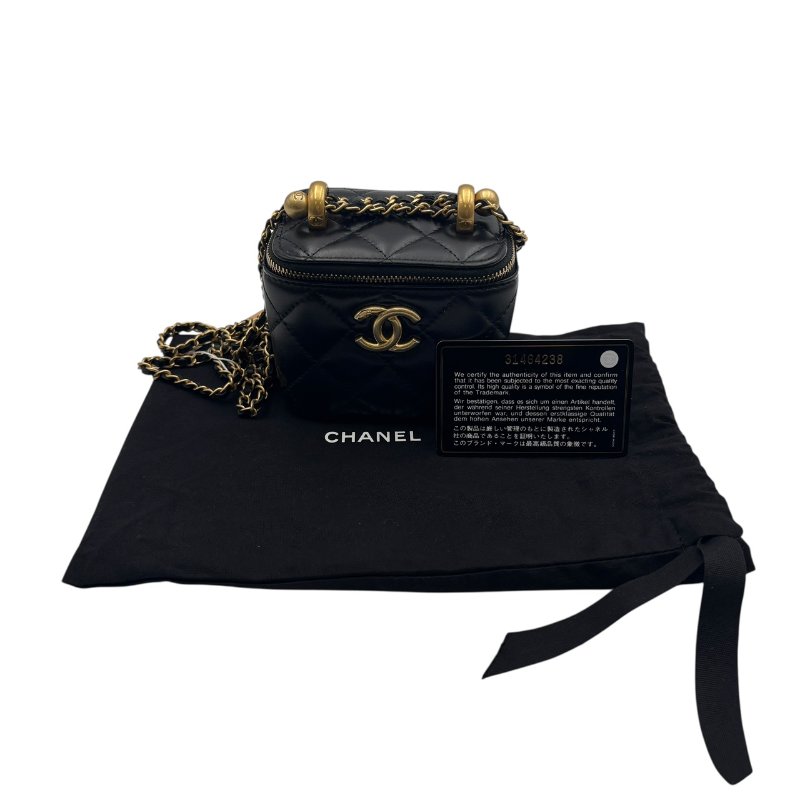 【美收精品】CHANEL 黑色金鍊小肩背包 B-995【隔月月中將轉賣至日本 上架期限30天】-16