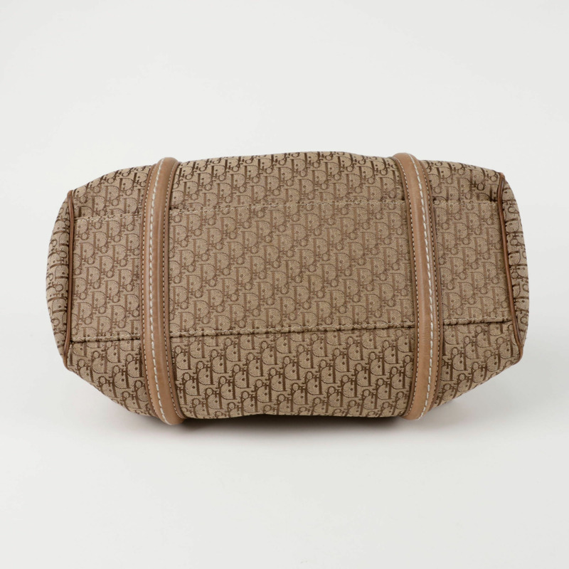 DIOR 復古斜紋手提包-7