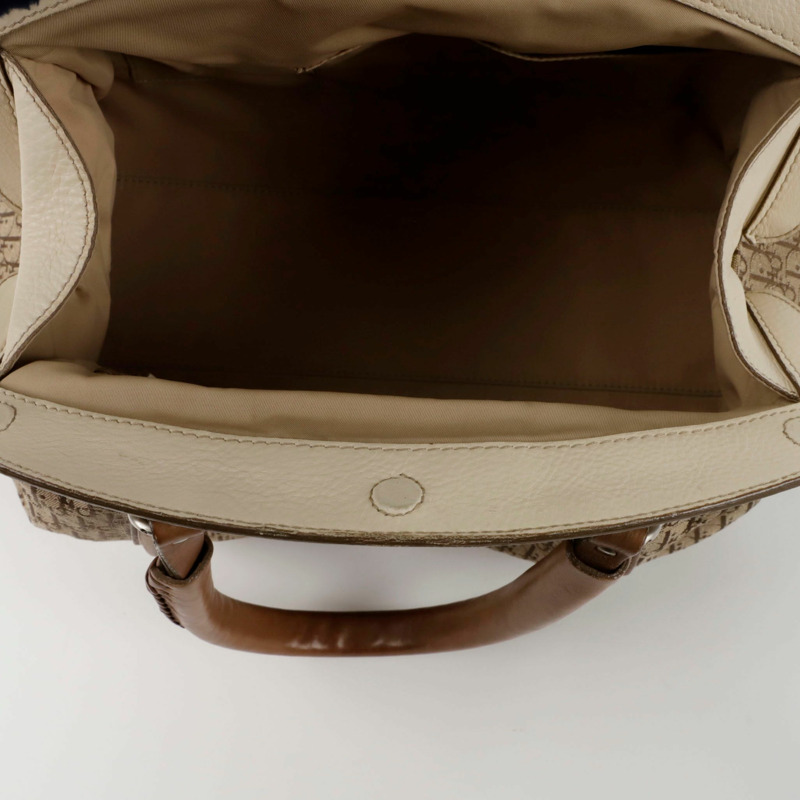 DIOR 復古斜紋手提包-12