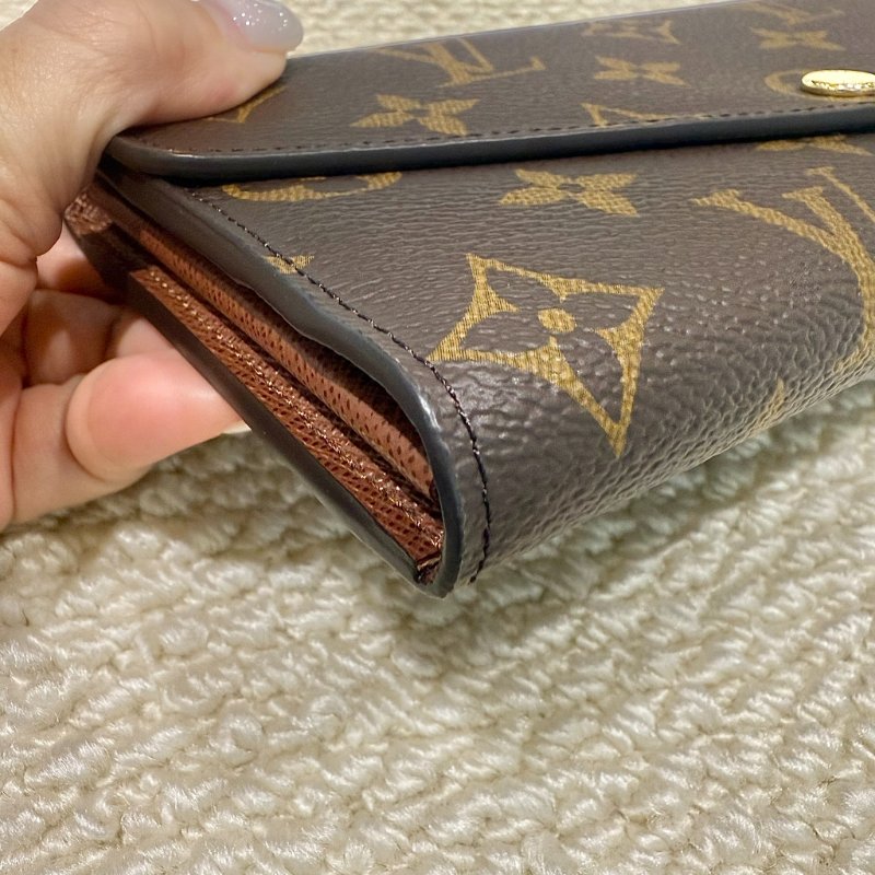 Louis Vuitton - 原花信封式下蓋長夾-5