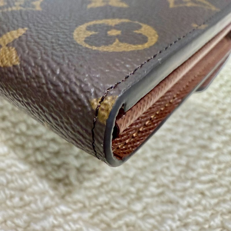 Louis Vuitton - 原花信封式下蓋長夾-10