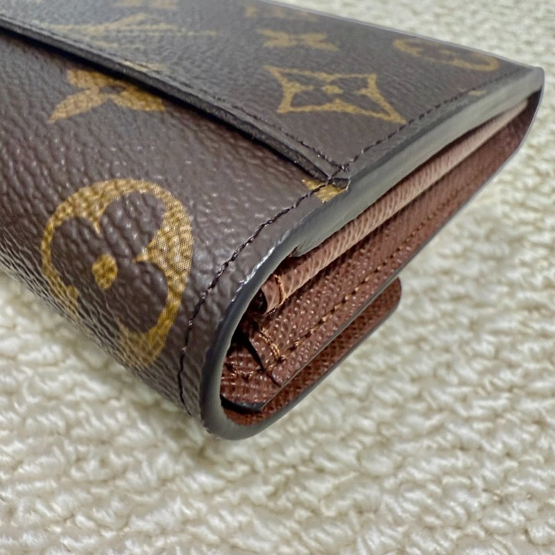 Louis Vuitton - 原花信封式下蓋長夾-12