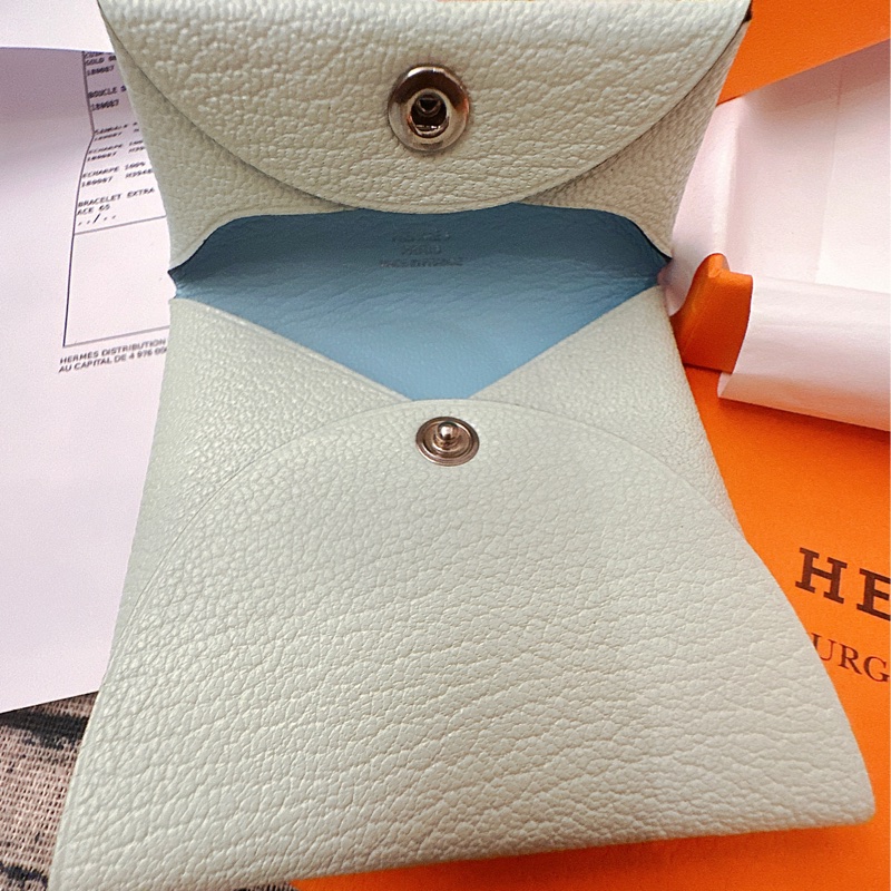 🔥Hermes Bastia Mysore山羊皮零錢包🔥-1