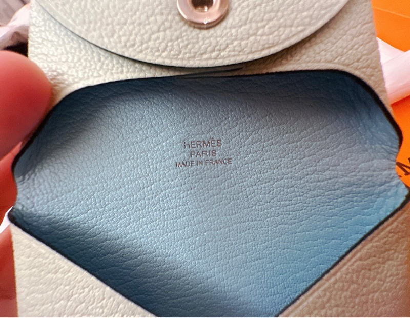 🔥Hermes Bastia Mysore山羊皮零錢包🔥-2
