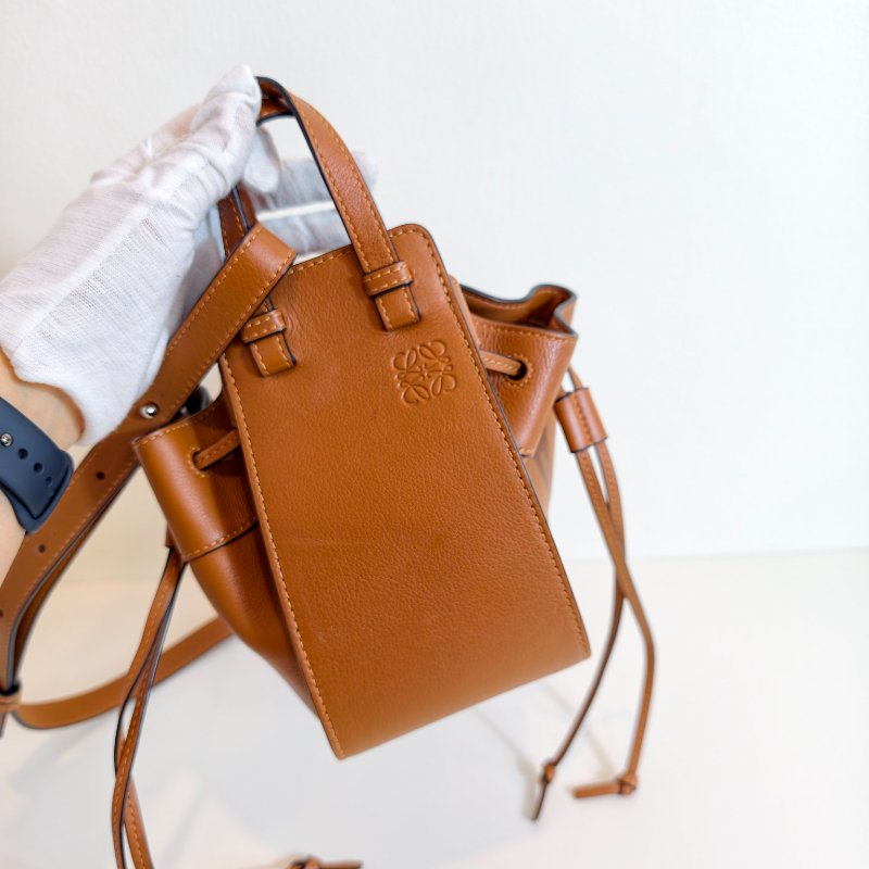 loewe羅意威 吊床 mini 焦糖色-8