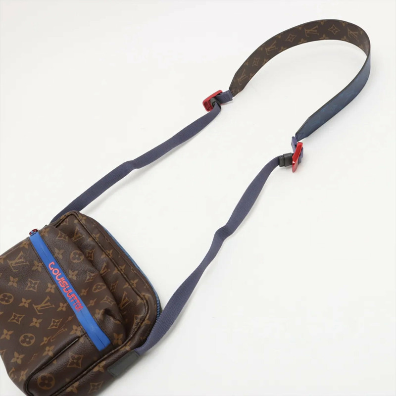 路易威登 Monogram Pacific Messenger PM M43843 男士真皮單肩包-4