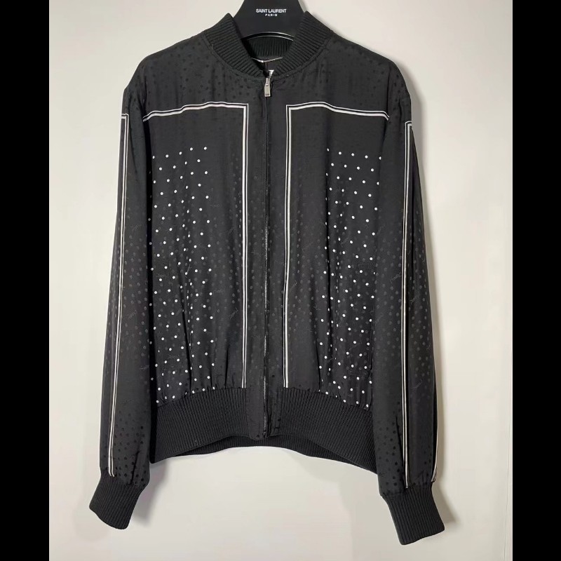 Saint Laurent YSL 聖羅蘭 男款棉質外套 48碼-0