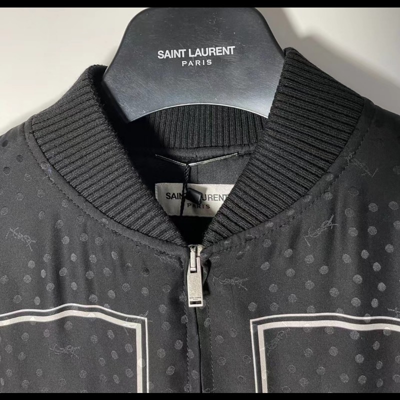 Saint Laurent YSL 聖羅蘭 男款棉質外套 48碼-2