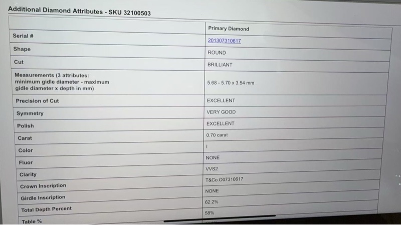 Tiffany蒂芙尼 经典款六爪钻戒-7