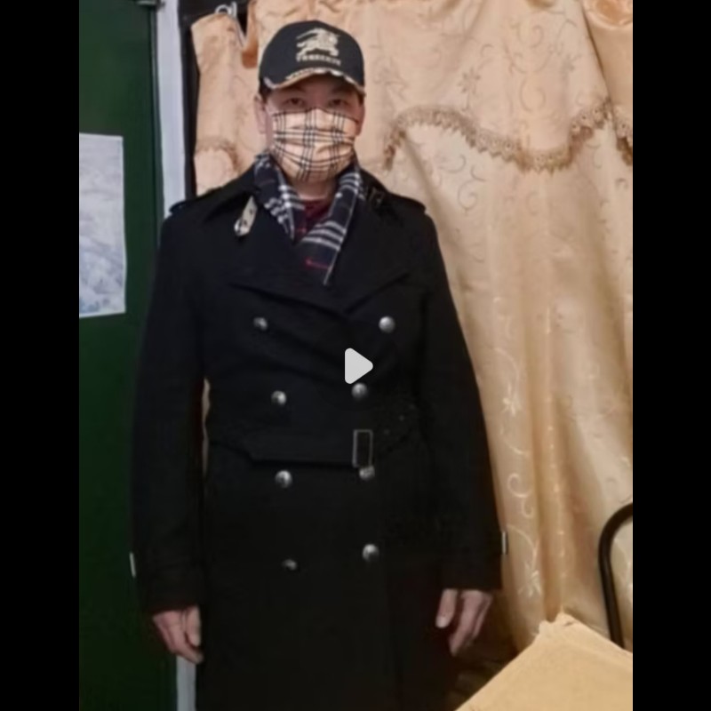 日本二手近新／Burberry 拿破崙男神羊毛大衣-4