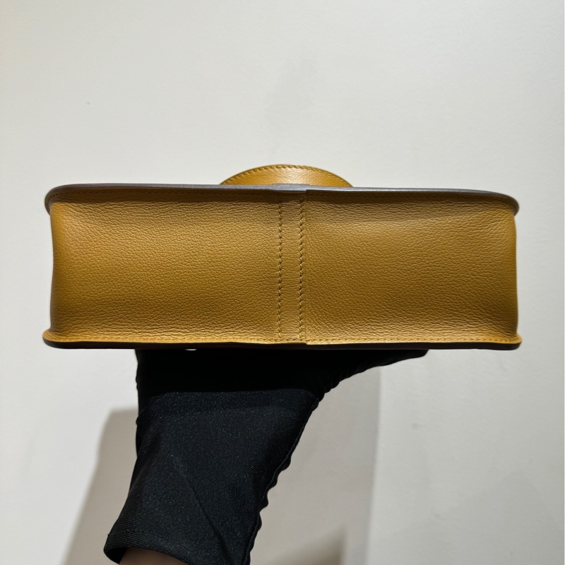 【99❤️】Hermes halzan25 芝麻色金扣 手提包單肩包-4