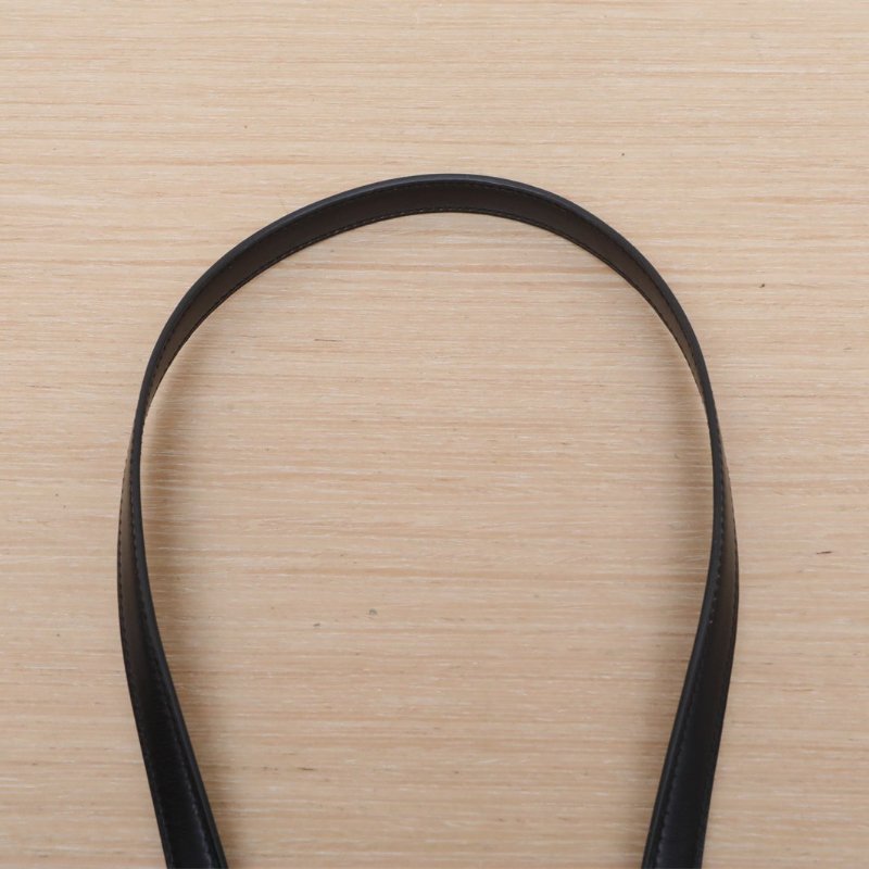 HERMES Kelly2889黑色Box皮D刻銀扣肩背包-2