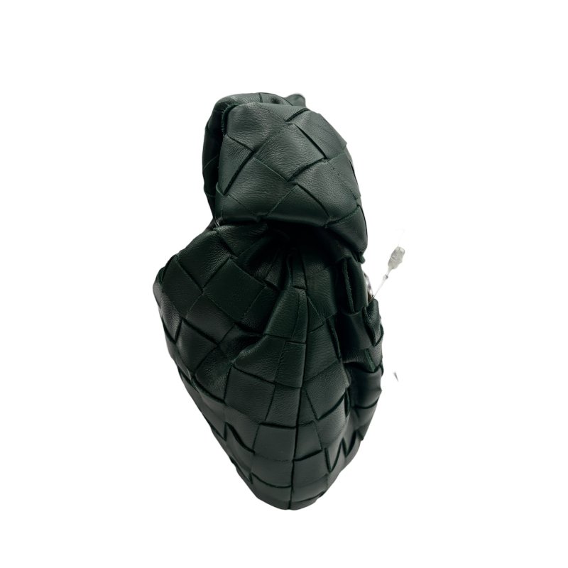 【美收精品】Bottega Veneta 深綠編織手提袋 C-10【隔月月中將轉賣至日本 上架期限30天】-3
