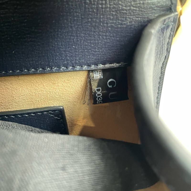 Gucci古馳 藍色老花Horesebit 1955 肩背包斜背包-21