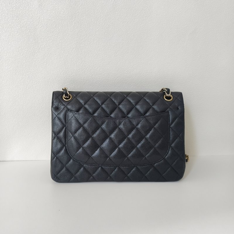 Chanel 香奈儿 cf jumbo 18開黑金-1