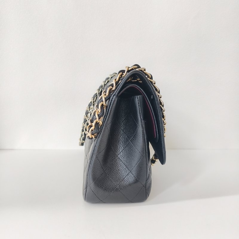 Chanel 香奈儿 cf jumbo 18開黑金-3