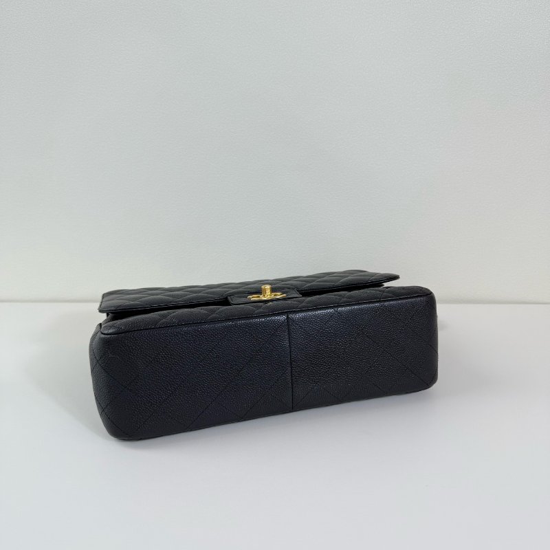 Chanel香奈儿Jumbo 荔枝牛黑金 16開有卡 97-98新-6