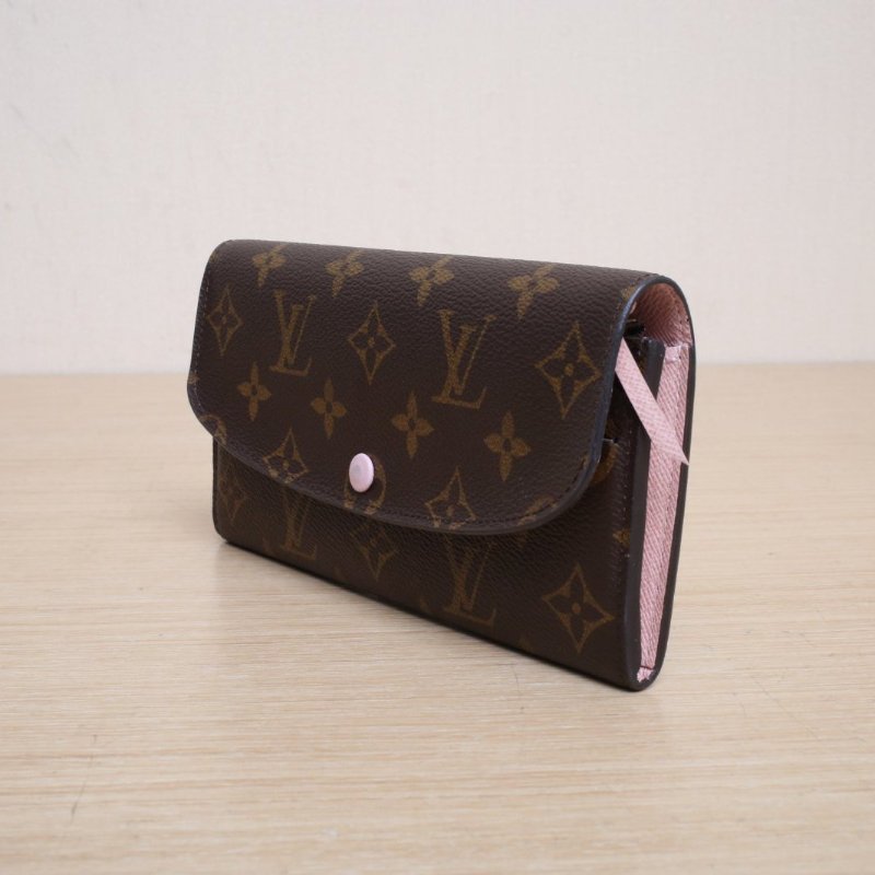 LOUIS VUITTON Emilie豆子錢夾老花PVC2018肩背包-3