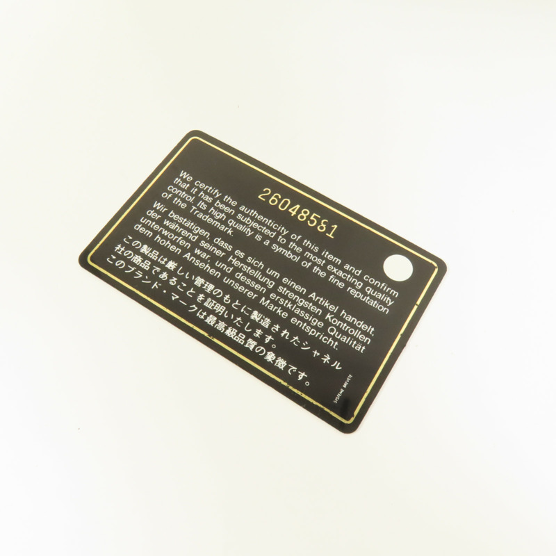 CHANEL 牛皮皮革Card Case金扣卡片套-6