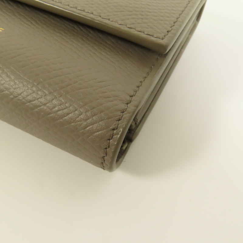 CELINE 牛皮皮革Wallet金扣錢包-11