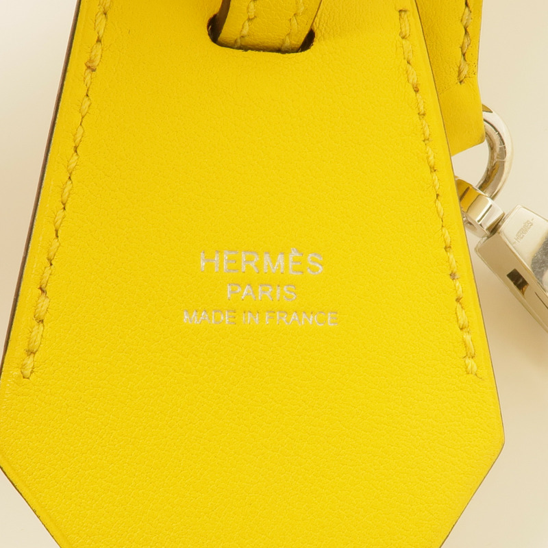 HERMES Swift皮革Shoulder Strap銀扣肩帶-5