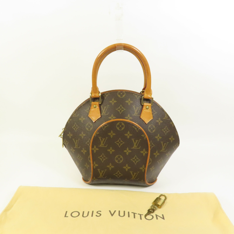 LOUIS VUITTON Monogram Ellipse PM金扣手挽袋-10