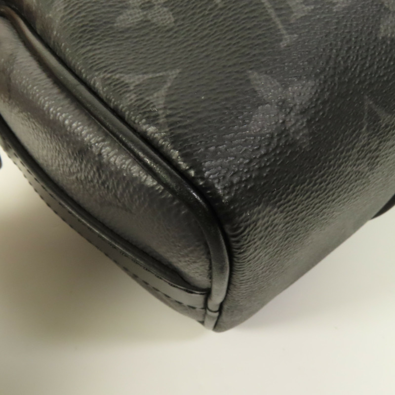 LOUIS VUITTON Monogram Eclipse Keepall Bandouliere 25手挽肩背兩用袋-13